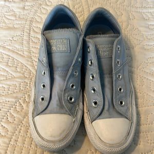 Blue Converse Sneakers